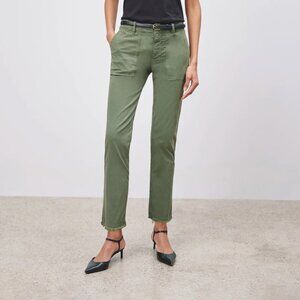 Nili Lotan Jenna Pant CAMO SZ 4